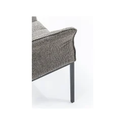 KARE Design Chaise Avec Accoudoirs Thinktank Grise ^ Chaise