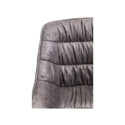 KARE Design Chaise Avec Accoudoirs Thelma Grise ^ Chaise