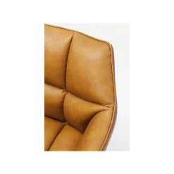 KARE Design Chaise Avec Accoudoirs Thinktank Marron ^ Chaise