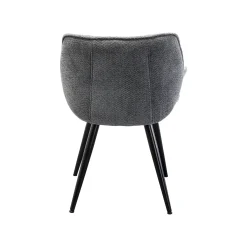 KARE Design Chaise Avec Accoudoirs Thelma Melange Grise ^ Chaise