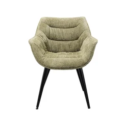 KARE Design Chaise Avec Accoudoirs Thelma Melange Verte ^ Chaise