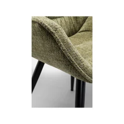 KARE Design Chaise Avec Accoudoirs Thelma Melange Verte ^ Chaise