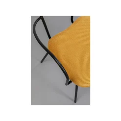 KARE Design Chaise Avec Accoudoirs Viola Jaune ^ Chaise
