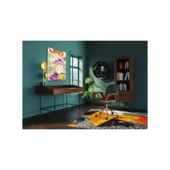 KARE Design Chaise De Bureau Pivotante Patron Noyer ^ Chaise De Bureau