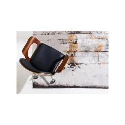 KARE Design Chaise De Bureau Pivotante Patron Noyer ^ Chaise De Bureau