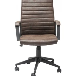 KARE Design Chaise De Bureau Pivotante Labora Marron Foncé ^ Chaise De Bureau