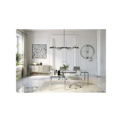 KARE Design Chaise De Bureau Pivotante Dottore Grise ^ Chaise De Bureau
