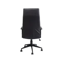 KARE Design Chaise De Bureau Pivotante Labora Haute Noire ^ Chaise De Bureau