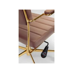 KARE Design Chaise De Bureau Pivotante Dottore Marron ^ Chaise De Bureau