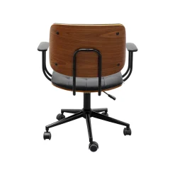 KARE Design Chaise De Bureau Pivotante Nelly Noire ^ Chaise De Bureau