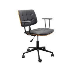KARE Design Chaise De Bureau Pivotante Nelly Noire ^ Chaise De Bureau