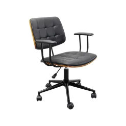 KARE Design Chaise De Bureau Pivotante Nelly Noire ^ Chaise De Bureau
