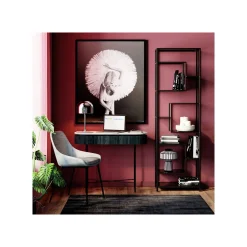 KARE Design Chaise East Side Velours Gris ^ Chaise