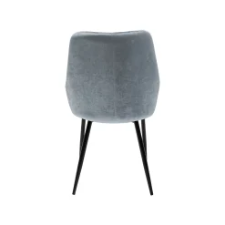 KARE Design Chaise East Side Velours Gris ^ Chaise