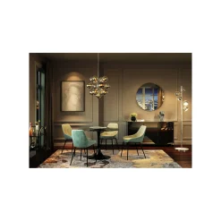 KARE Design Chaise East Side Velours Gris ^ Chaise