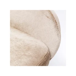 KARE Design Chaise East Side Velours Beige 52cm ^ Chaise