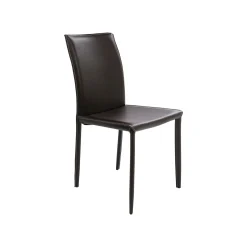 KARE Design Chaise En Cuir Milano Marron ^ Chaise