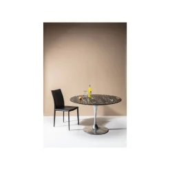 KARE Design Chaise En Cuir Milano Noire ^ Chaise