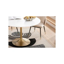 KARE Design Chaise Hojas Velours Beige Et Taupe ^ Chaise