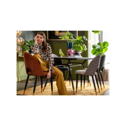 KARE Design Chaise Hudson Bleue ^ Chaise