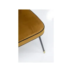 KARE Design Chaise Irina Velours Ocre ^ Chaise