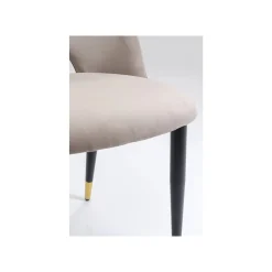 KARE Design Chaise Iris Velours Taupe ^ Chaise