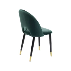 KARE Design Chaise Iris Velours Vert ^ Chaise