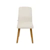 KARE Design Chaise Lara Cord Côtelée Crème ^ Chaise