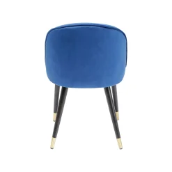 KARE Design Chaise Luisa Velours Bleu ^ Chaise