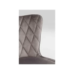 KARE Design Chaise Marshall Velours Gris ^ Chaise
