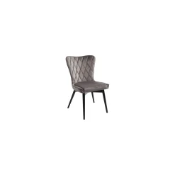 KARE Design Chaise Marshall Velours Gris ^ Chaise