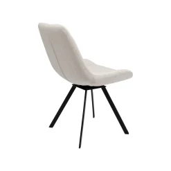 KARE Design Chaise Pivotante Baron Crème ^ Chaise