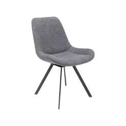 KARE Design Chaise Pivotante Baron Grise ^ Chaise