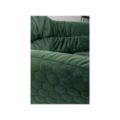 KARE Design Chaise Pivotante Colmar Velours Vert ^ Chaise