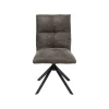 KARE Design Chaise Pivotante Toronto Anthracite ^ Chaise