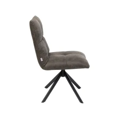 KARE Design Chaise Pivotante Toronto Anthracite ^ Chaise