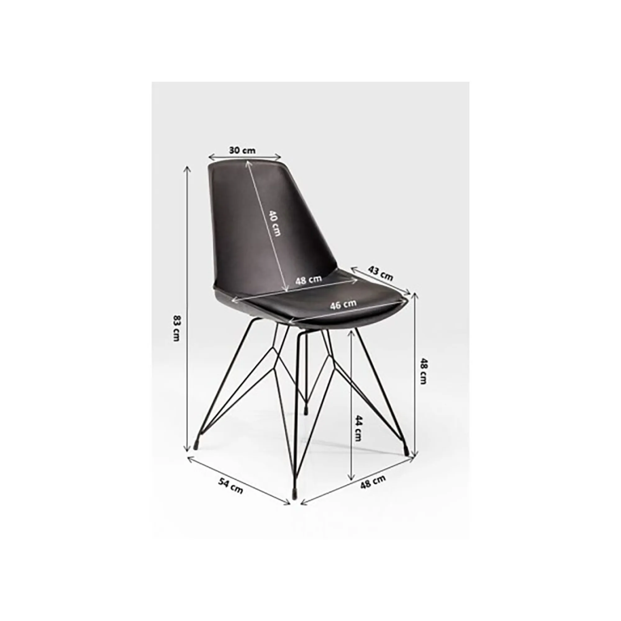 KARE Design Chaise Wire Blanche ^ Chaise