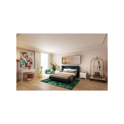 KARE Design Chariot à Bagages VIP Or ^ Portemanteau|Commode & Chiffonnier