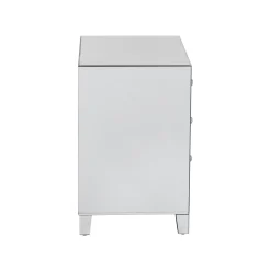 KARE Design Chevet Luxury 3 Tiroirs Argent ^ Table D'Appoint & De Chevet