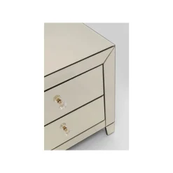 KARE Design Chevet Luxury 2 Tiroirs Champagne ^ Table D'Appoint & De Chevet