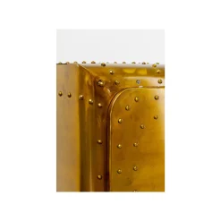 KARE Design Coffre Locker Doré ^ Coffre & Malle