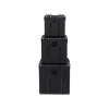 KARE Design Coffres Voyage Noirs Set De 3 ^ Coffre & Malle|Boîte