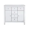 KARE Design Commode Luxury Argent 2 Portes 6 Tiroirs ^ Commode & Chiffonnier