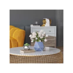 KARE Design Commode Luxury Argent 3 Tiroirs ^ Commode & Chiffonnier
