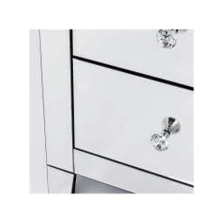 KARE Design Commode Luxury Argent 3 Tiroirs ^ Commode & Chiffonnier