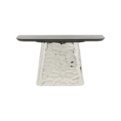 KARE Design Console Caldera Chrome 138x38cm ^ Console