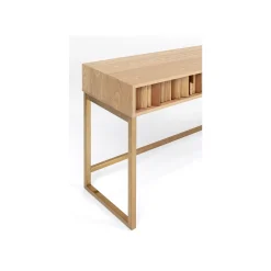 KARE Design Console Concertina Nature 136x40cm ^ Console