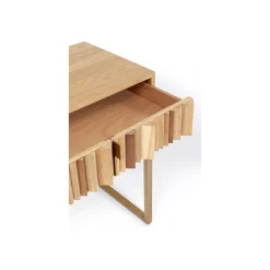 KARE Design Console Concertina Nature 136x40cm ^ Console