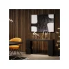 KARE Design Console Curve 120x38cm Noire ^ Console