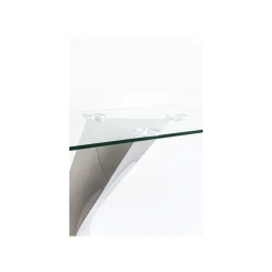 KARE Design Console Gloria 140x45cm Chromée ^ Console